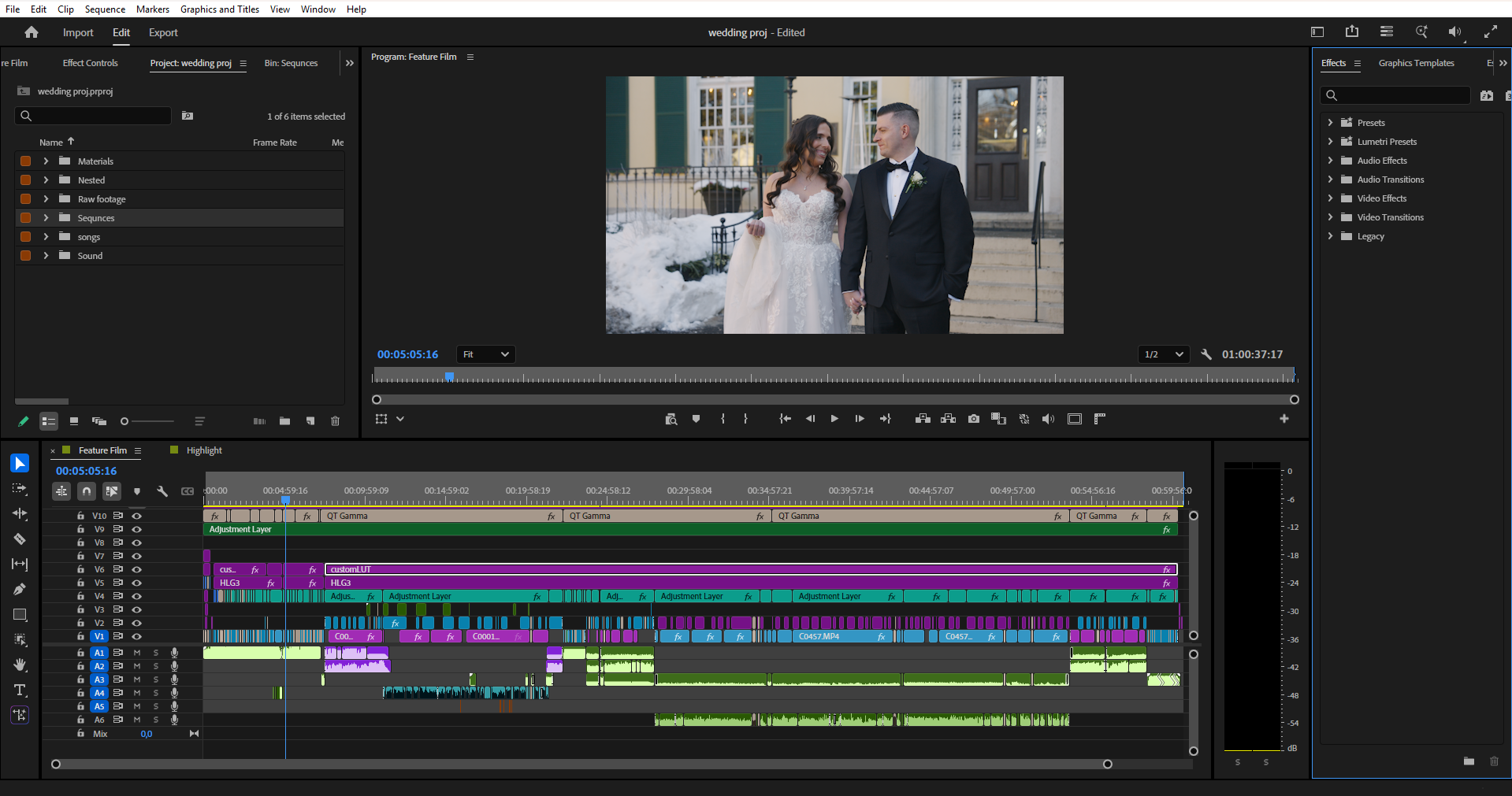 how long does wedding video editing take