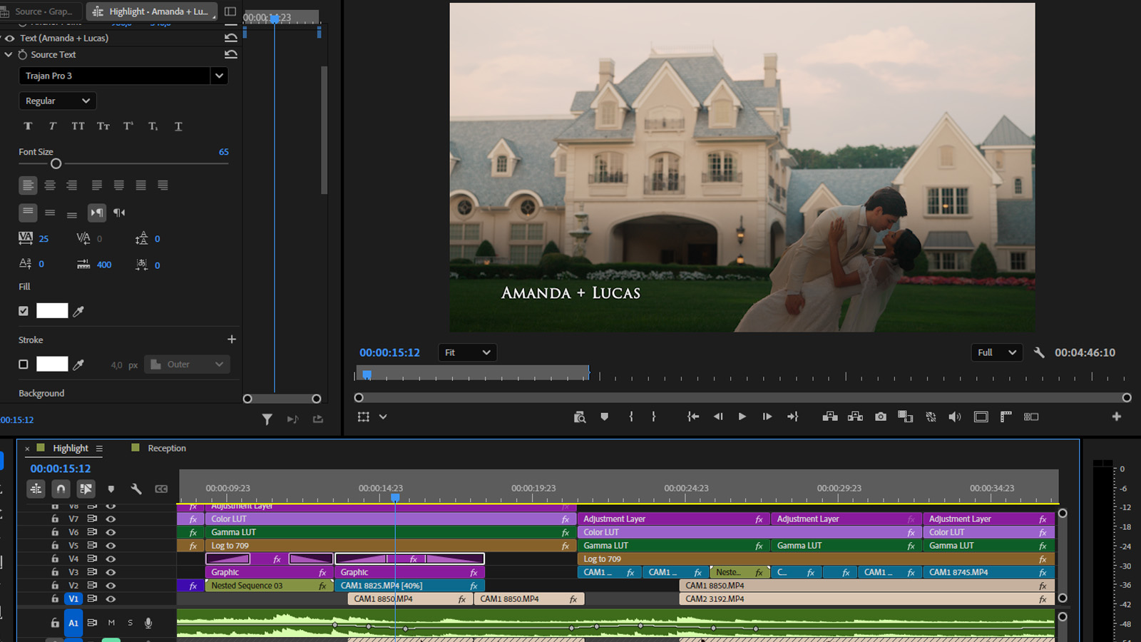 wedding video titles
